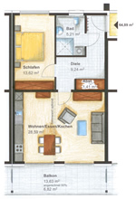 Haus 3 - 64,89 m2